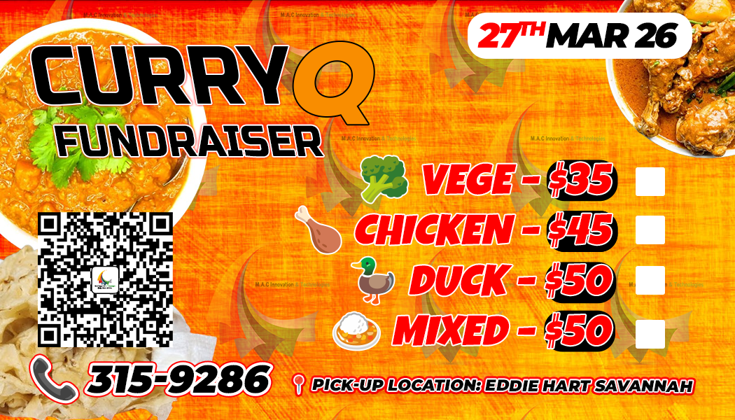 Curry Q Fund Rasiser Sample